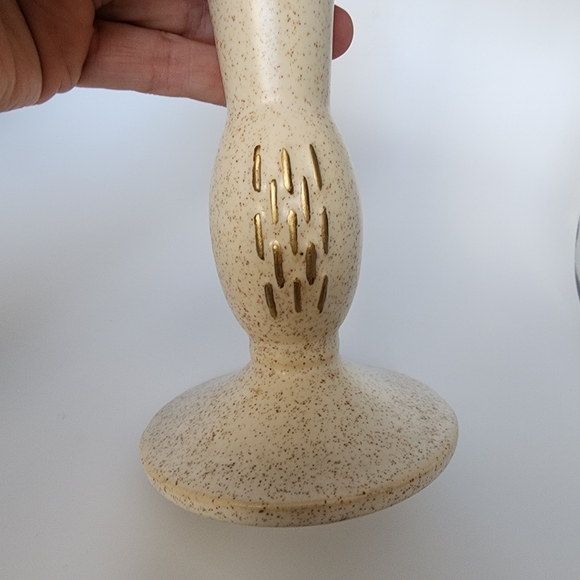 Vintage McCoy Pottery Vesta Line Bud Vase Rare Pre-1970 MCM - Picture 4 of 8